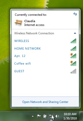 Windows 7 Benefits wifi
