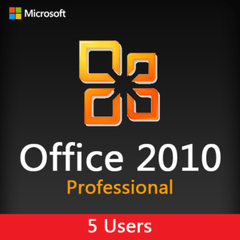 Microsoft Office 2010 Professional (5 users)