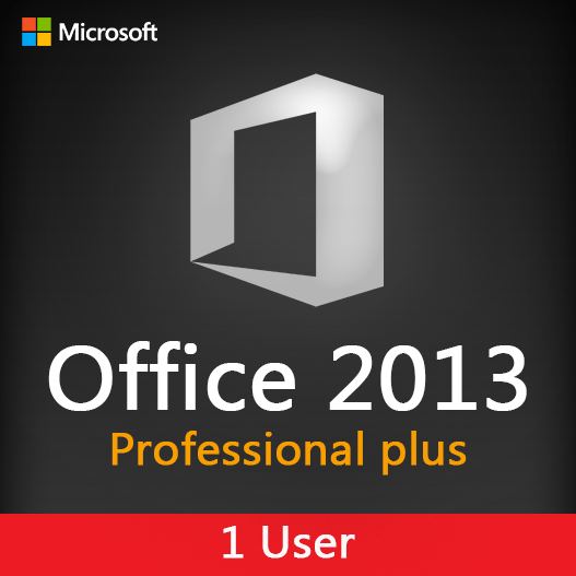 MICROSOFT OFFICE 2013 Pro plus 1 User