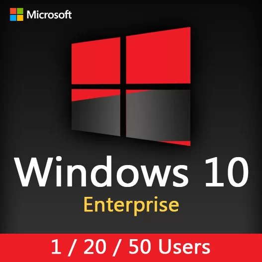 Windows 10 Enterprise (1-20-50 users)