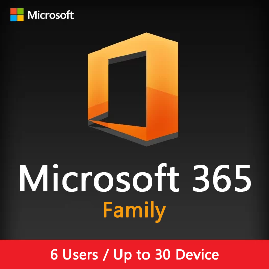 Microsoft 365 Family Subscription License Key