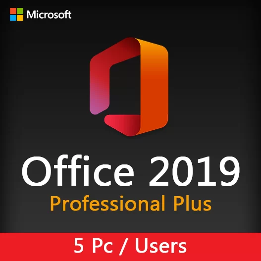 Office 2019 Professional plus (5 pc-user)