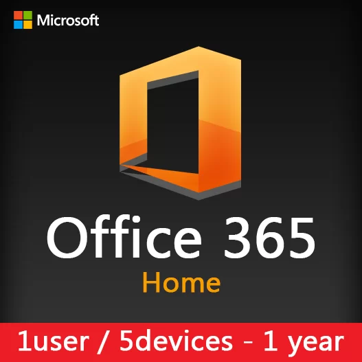 Office 365 Home (5 devices) 1 year