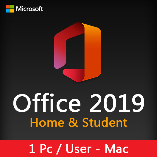 Microsoft Office Home and Student 2019 (Mac)