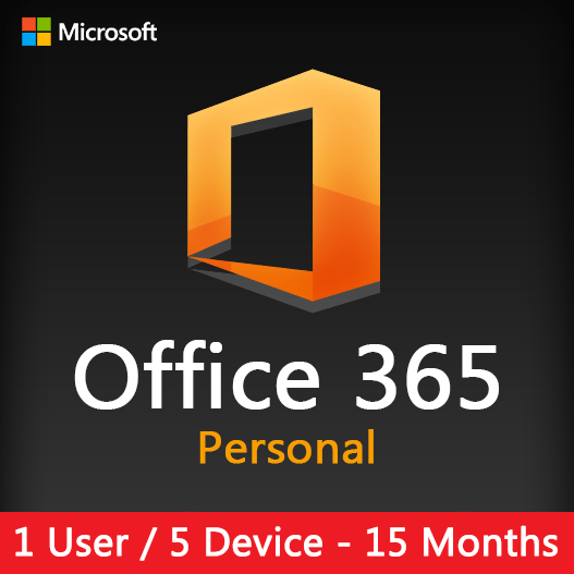 Office 365 Personal USA (15 Months) Subscription License Key