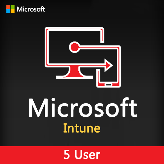 Microsoft Intune 5 User 1 Year License Key