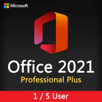 Office 2021 Professional plus License Key for 1,5 user