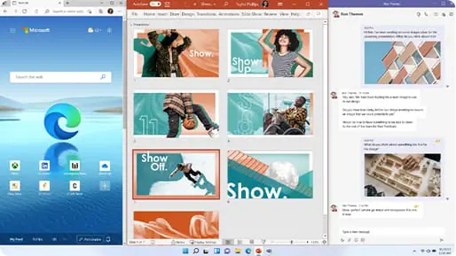 windows 11 pro snap layouts