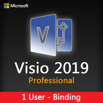 Visio 2019 Professional Binding License Key for 1 user