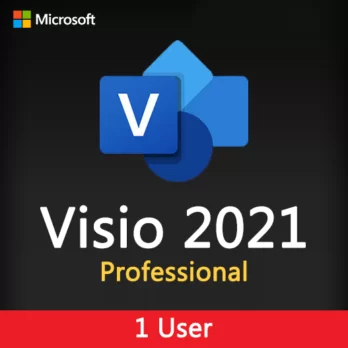 Visio 2021 Professional License Key for 1 user