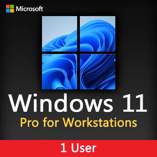 Windows 11 Pro for Workstations Activation License key for 1 User