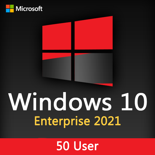 Windows 10 Enterprise 2021 (50 User) License key