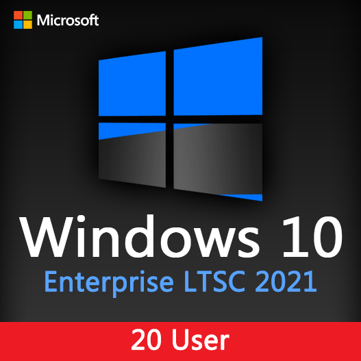 Windows 10 Enterprise LTSC 2021 (20 User) License key