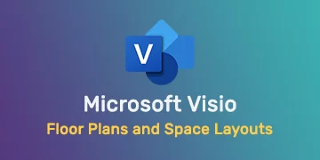 Floor Plans and Space Layouts in Microsoft Visio