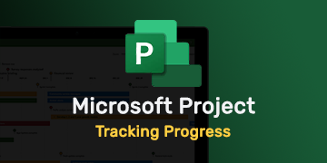Tracking Progress in Microsoft Project - Gantt Charts and Milestones