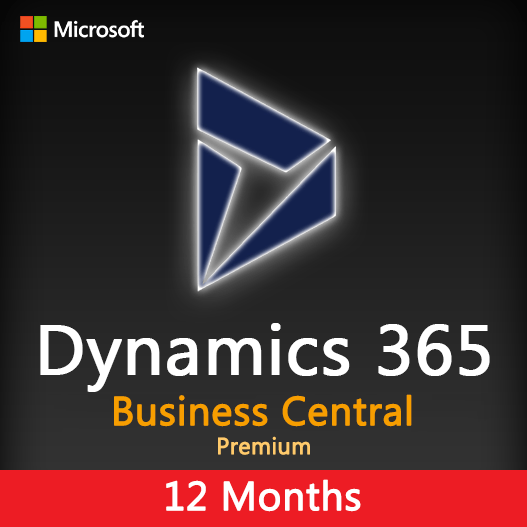 Dynamics 365 Business Central Premium 1 year Subscription