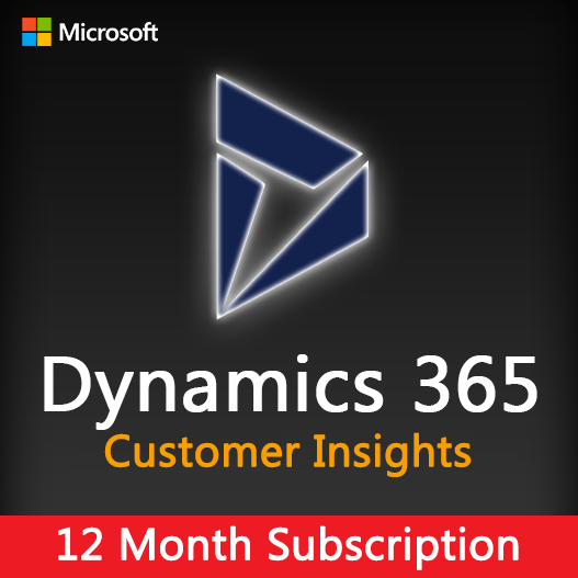 Dynamics 365 Customer Insights 1 year Subscription - Comprehensive CDP
