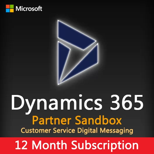 Dynamics 365 Partner Sandbox Customer Service Digital Messaging 12 Month Subscription at Wholesale Price