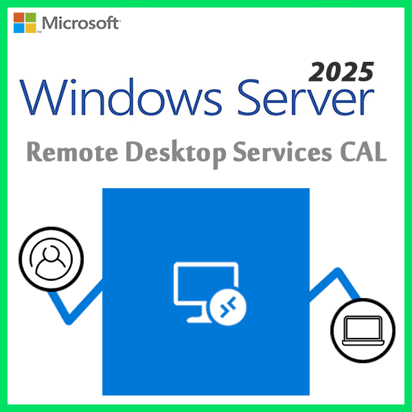 Windows Server 2025 Remote Desktop Services CALs License Key