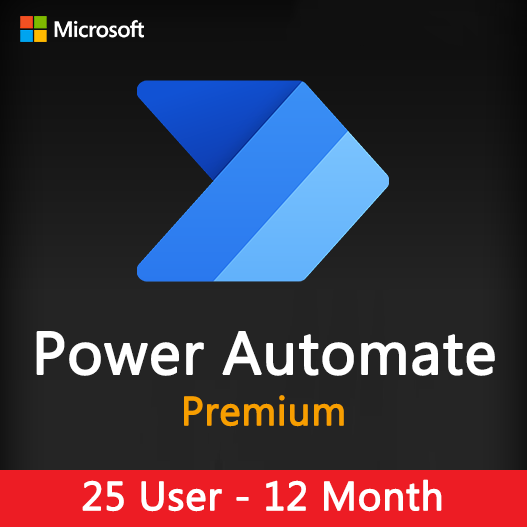 Power Automate Premium 12 Month Subscription 25 User at Wholesale Price