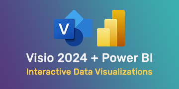 Visio 2024 + Power BI - Interactive Data Visualizations