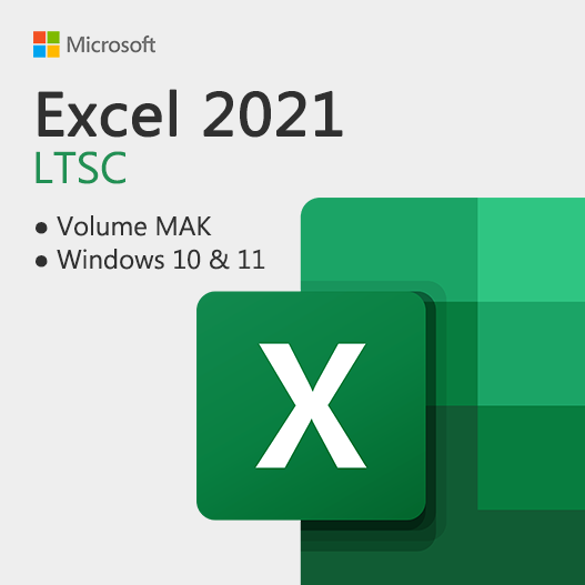 Ecxel LTSC 2021 Volume MAK for Windows - License Key