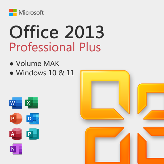 Office 2013 Professional Plus Volume MAK for Windows - License Key