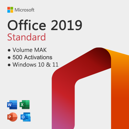 Buy Office 2019 Standard MAK License – Volume License