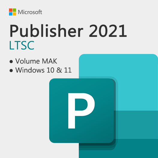 Publisher LTSC 2021 Volume MAK for Windows - License Key