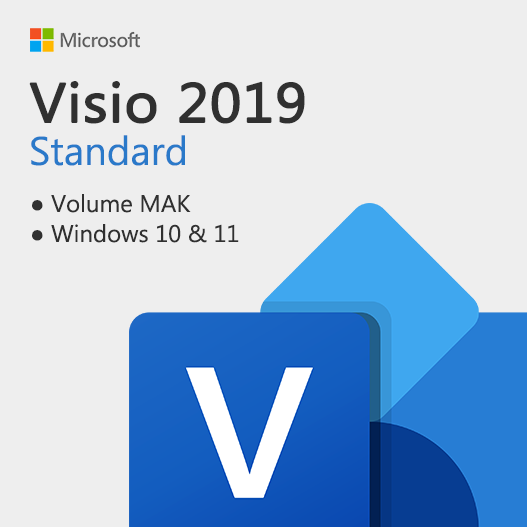 Visio 2019 Standard Volume MAK for Windows - License Key