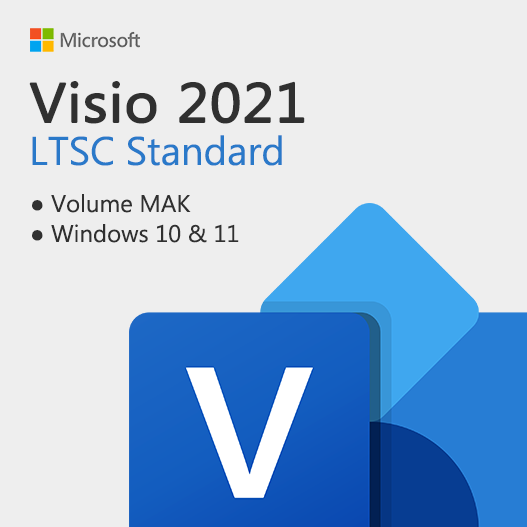 Visio LTSC 2021 Standard Volume MAK for Windows - License Key