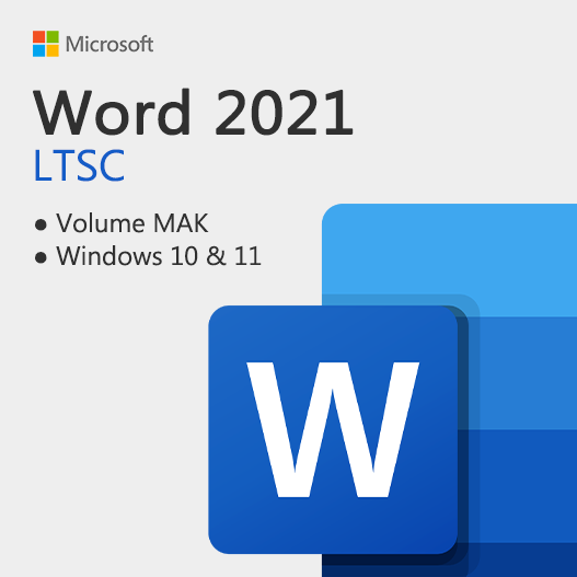 Word LTSC 2021 Volume MAK for Windows - License Key