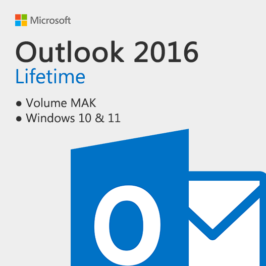 Outlook 2016 Volume MAK for Windows - License Key