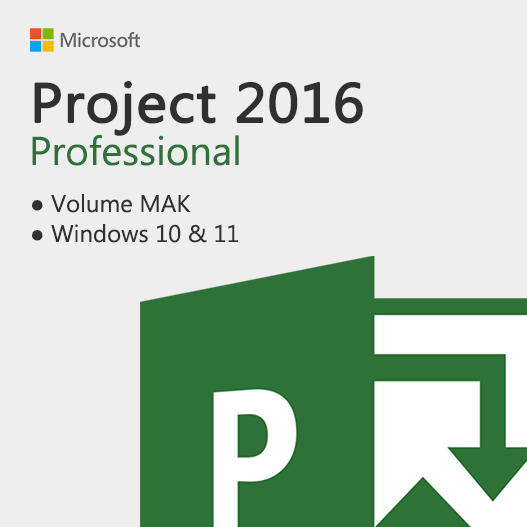 Project 2016 Professional Volume MAK for Windows - License Key