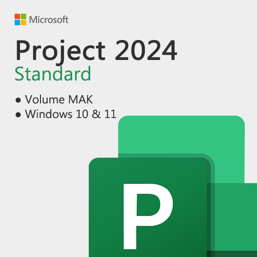 Project 2024 Standard Volume MAK for Windows - License Key