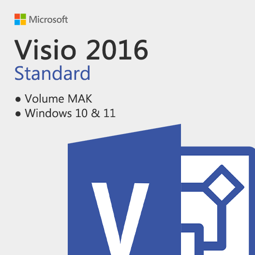 Visio 2016 Standard Volume MAK for Windows - License Key