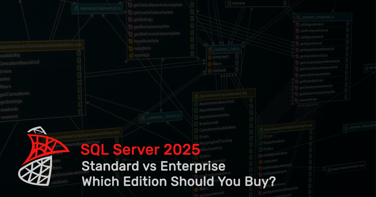 SQL Server 2025 Standard vs Enterprise edition comparison