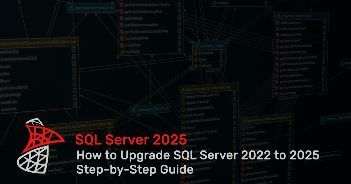 SQL Server 2022 to SQL Server 2025 upgrade checklist